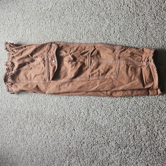 BDG Urban Outfitters Women Cargo Pants Relaxed Skate Jeans Cocoa Brown sz 30 - Picture 7 of 10